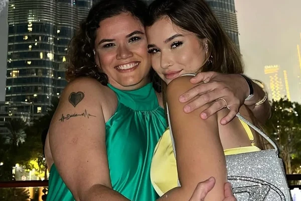 Duda Wendling e sua mãe, Camila Wendling por Reprodução/Redes Sociais 
