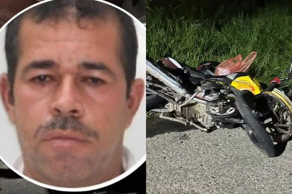 Mototaxista morreu em acidente entre carro e moto na BA-330