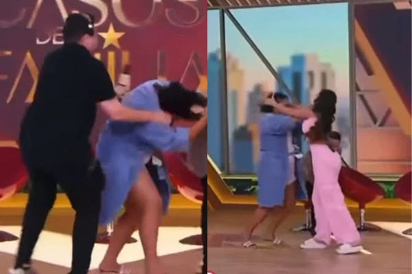 Mulheres puxaram cabelos uma da outra no programa