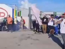 Imagem - Confusão entre trabalhadores da BYD e policiais militares é registrada em fábrica de Camaçari