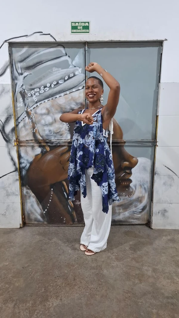 A estudante Dandara Namíbia foi uma das selecionadas