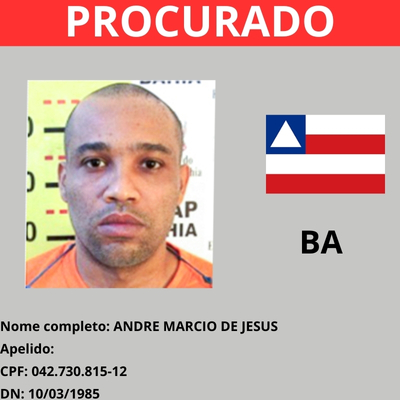 André Marcio de Jesus por Divulgação