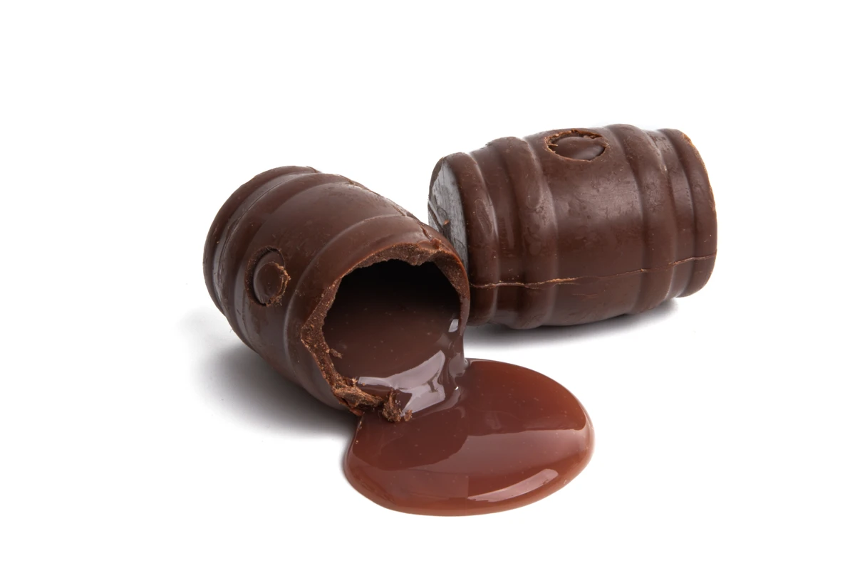 Bombom de licor por Shutterstock