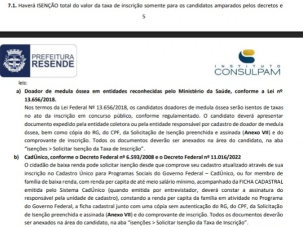 Concurso de Resende por Reprodução