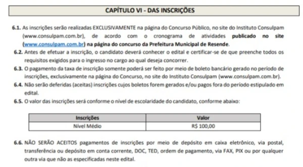 Concurso de Resende por Reprodução
