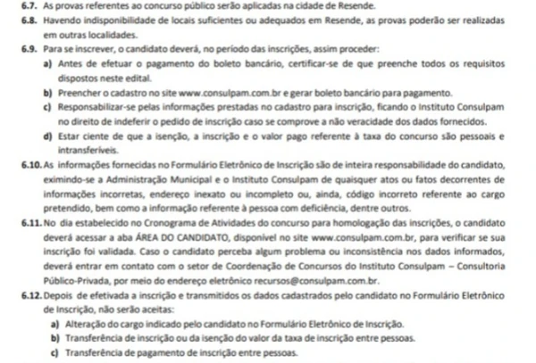 Concurso de Resende por Reprodução