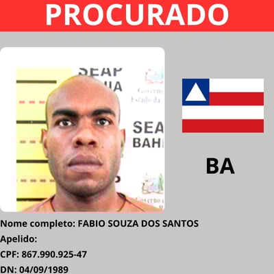 Fabio Souza dos Santos por Divulgação