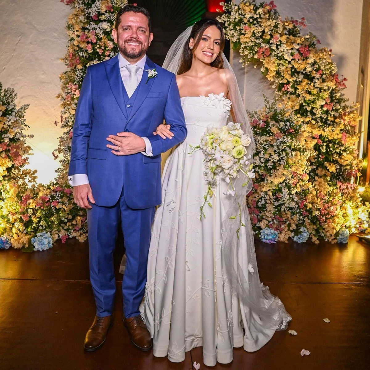 Gustavo Charão e Letícia Guimarães