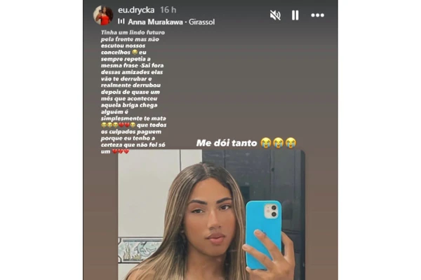 Irmã de Rhianna desabafou nas redes sociais por Reprodução