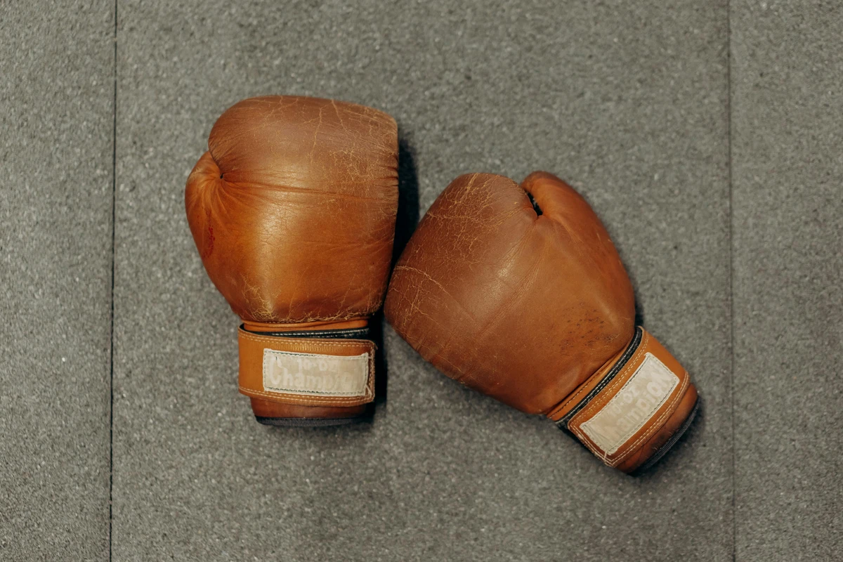 Luva de boxe - 1 unidade (imagem meramente ilustrativa) por Pexels