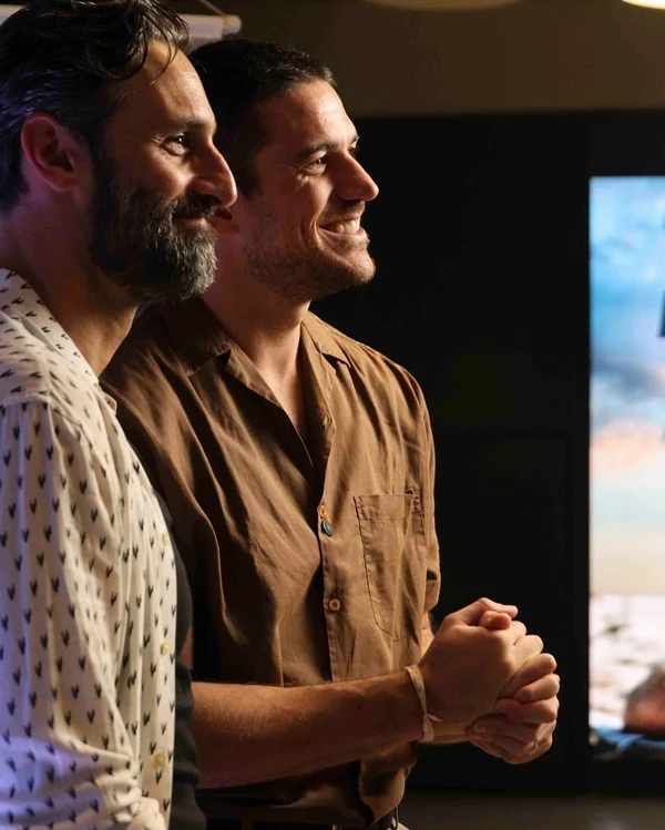 Marco pigossi e Marco Calvani  por Reprodução