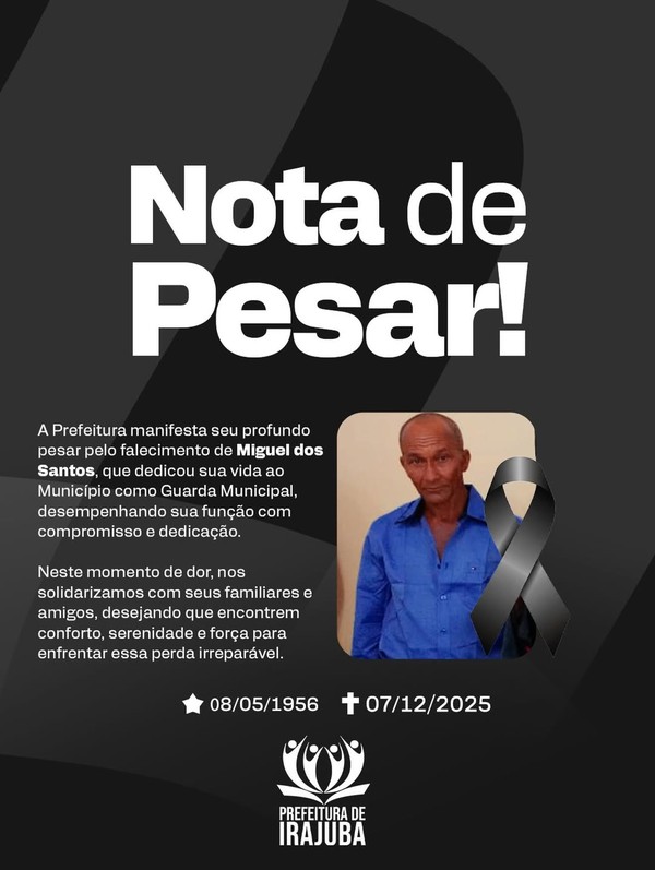 Miguel dos Santos morreu em acidente por Reprodução