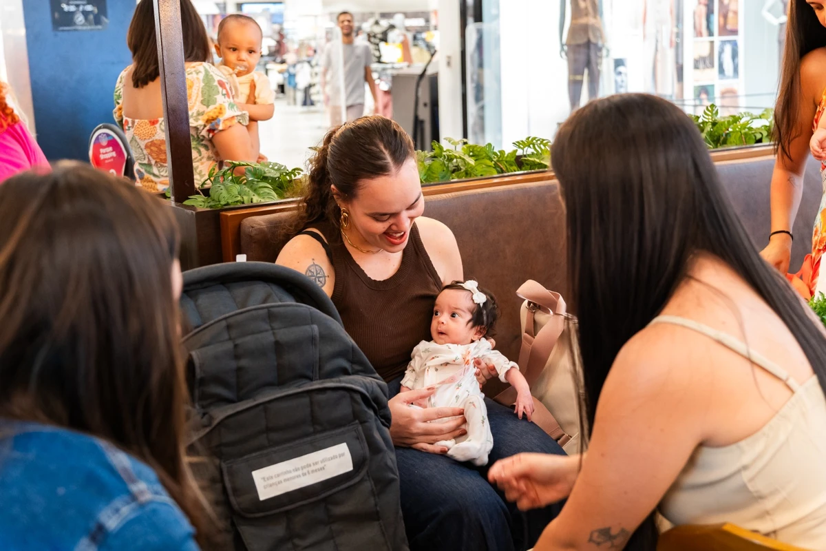 Projeto CineMaterna, no Parque Shopping Bahia
