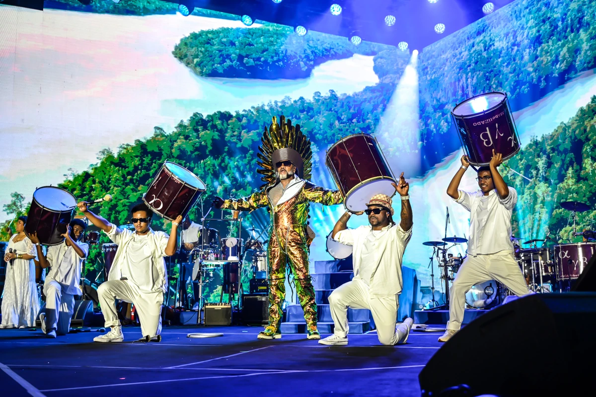 Show de 50 anos do Shopping da Bahia no Farol da Barra por  Pedro Accioly/Divulgação