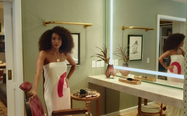 Apartamento de Taís Araujo e Lázaro Ramos por Reprodução/YouTube