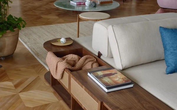 Apartamento de Taís Araujo e Lázaro Ramos por Reprodução/YouTube