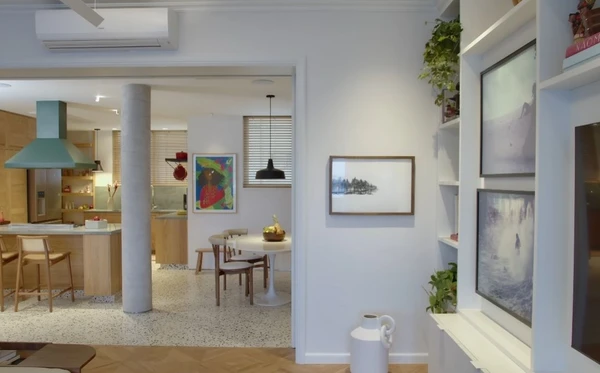 Apartamento de Taís Araujo e Lázaro Ramos por Reprodução/YouTube