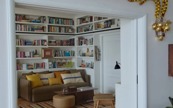 Apartamento de Taís Araujo e Lázaro Ramos por Reprodução/YouTube