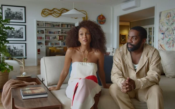 Apartamento de Taís Araujo e Lázaro Ramos por Reprodução/YouTube