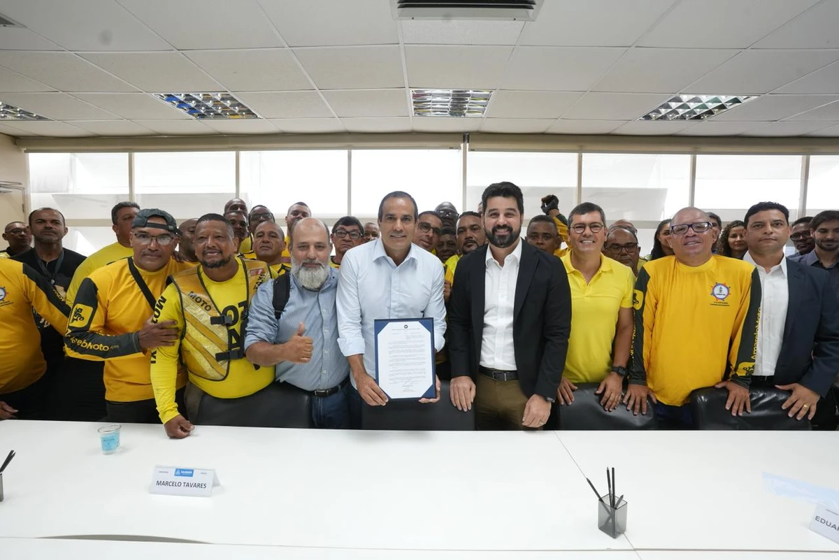 Bruno Reis durante anúncio por Betto Jr./ Secom PMS