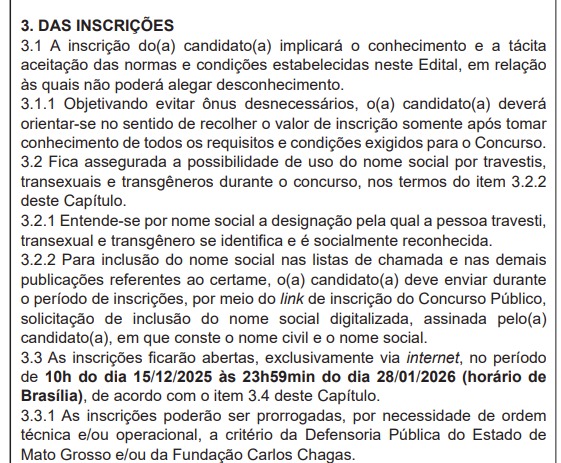 Defensoria Pública abre concurso com 30 vagas e salário inicial de R$ 35 mil por Edital