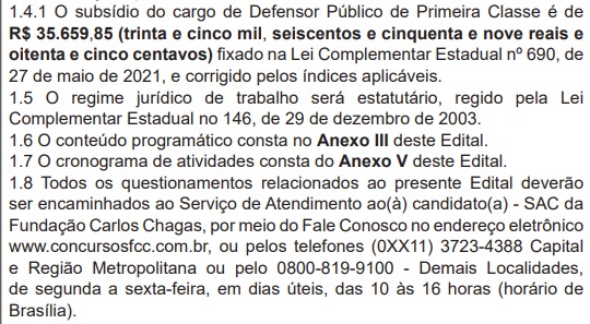 Defensoria Pública abre concurso com 30 vagas e salário inicial de R$ 35 mil por Edital