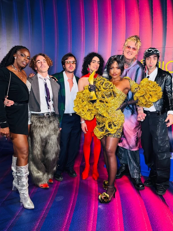 Gaby Amarantos no Prêmio Multishow 2026 por Reprodução