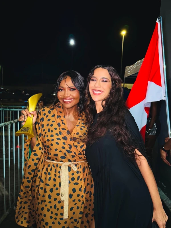 Gaby Amarantos no Prêmio Multishow 2026 por Reprodução