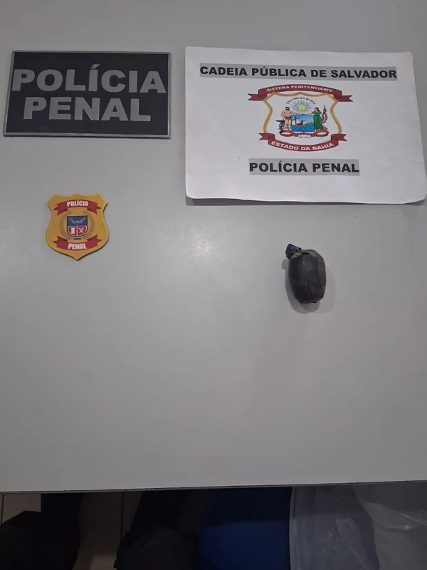 Mulher é flagrada pelo BodyScan tentando entrar com drogas nas partes íntimas na Cadeia Pública de Salvador por Divulgação/ SEAP