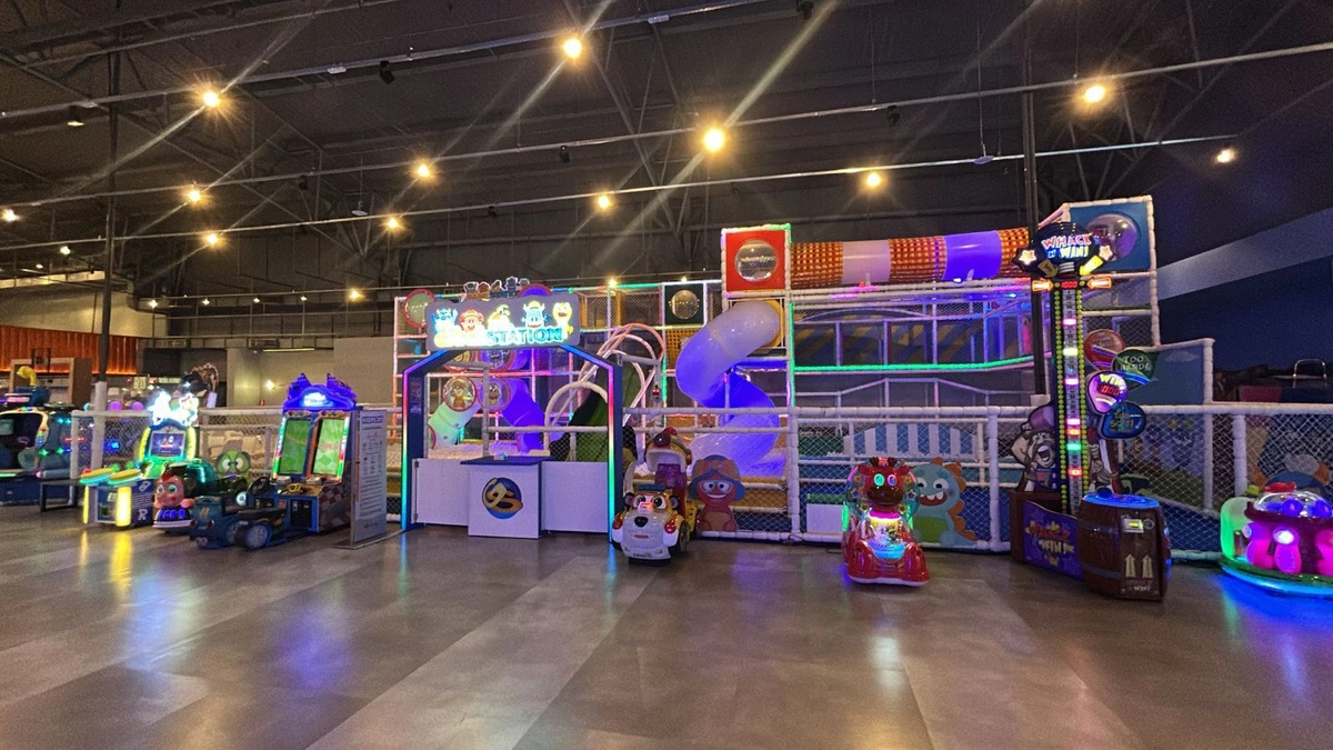 Playground: O KidPlay, agora com 145 m², foi totalmente renovado, com estrutura mais segura e visual moderno. por Divulgação