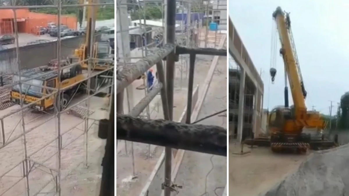 Operário morreu durante obra em Ilhéus, no sul da Bahia