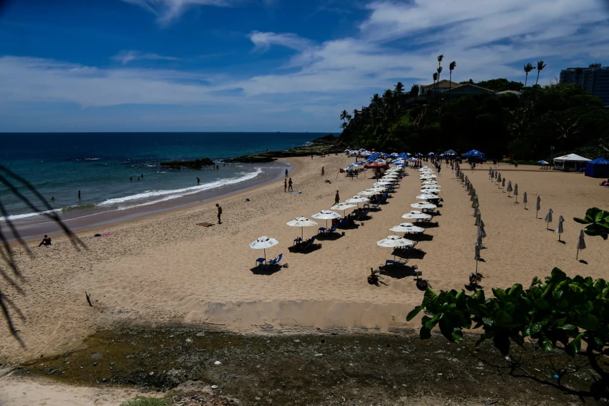 Praia da Paciência por Arisson Marinho/CORREIO