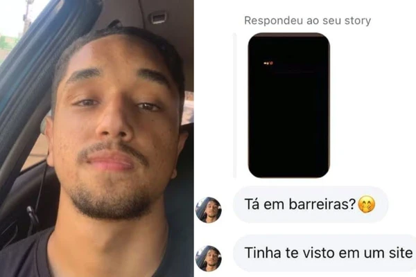 Sérgio costumava abordar mulheres na internet