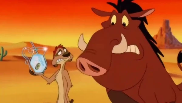 Timão e Pumba: Disney+ por Reprodução