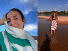 Imagem - Ivete abre álbum de viagem após término e detalhe chama atenção: ‘Tá difícil sem você’