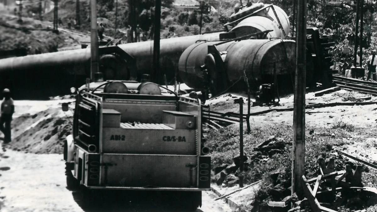 Acidente com trem deixou 99 mortos por Lourival Custódio/Arquivo CORREIO