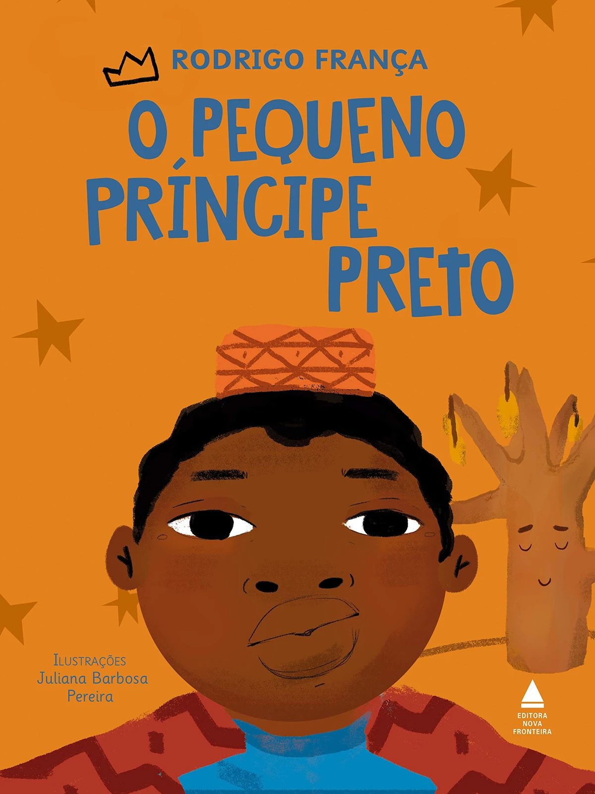 O pequeno príncipe preto, de Rodrigo França (Nova Fronteira). Idade sugerida: a partir de 7 anos. Em um minúsculo planeta, vive o Pequeno Príncipe Preto. Além dele, existe apenas uma árvore Baobá, sua única companheira.  por Reprodução