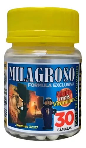 Suplemento Milagroso em Cápsulas Jes, da PPA Suplementos Ltda. por Reprodução