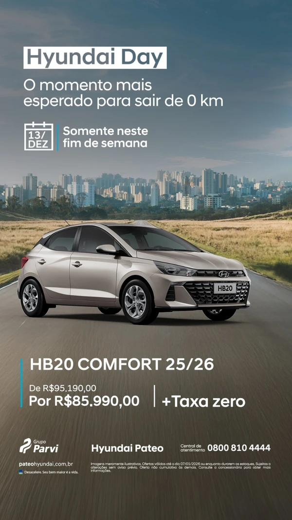 Veja algumas das ofertas especiais para carros novos  por Divulgação 