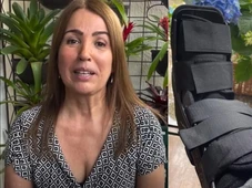 Imagem - Repórter da Globo sofre queda grave, rompe ligamentos e é afastada: 'Despenquei'