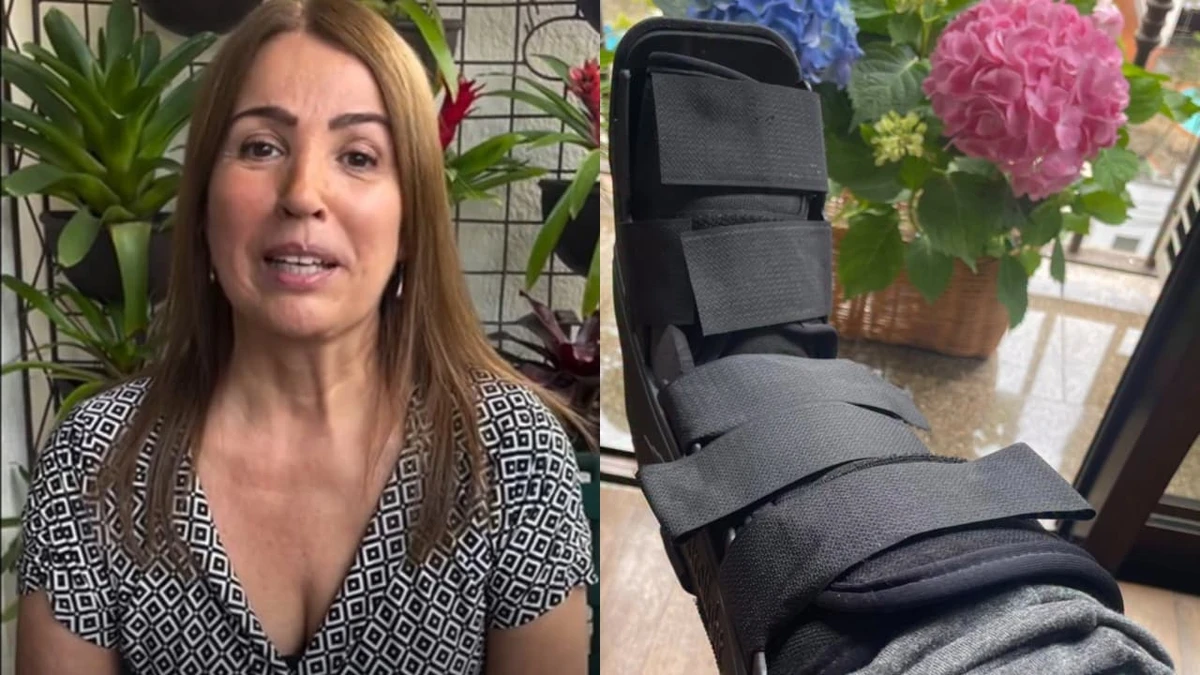 Ananda Apple sofre cai de escada, rompe ligamentos e é afastada