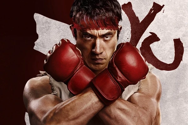Andrew Koji como Ryu para o filme 'Street Fighter' por Divulgação  