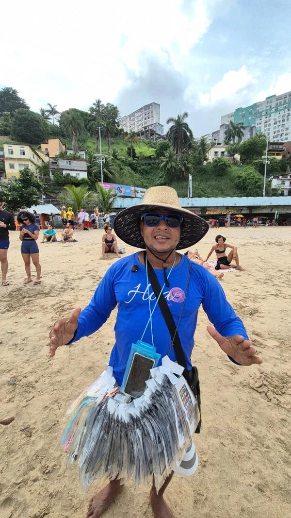 Boxe na Praia da Preguiça por Moysés Suzart