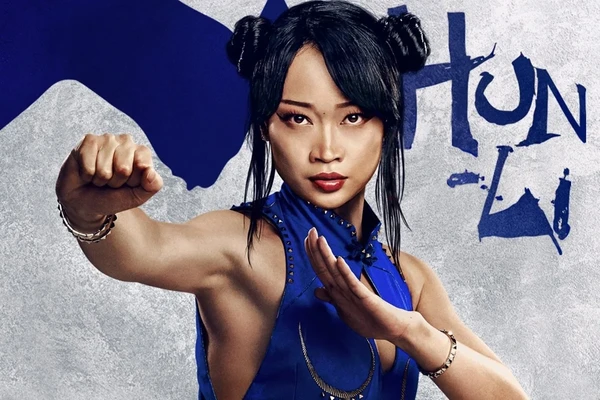 Callina Liang como Chun-Li para o filme 'Street Fighter' por Divulgação  