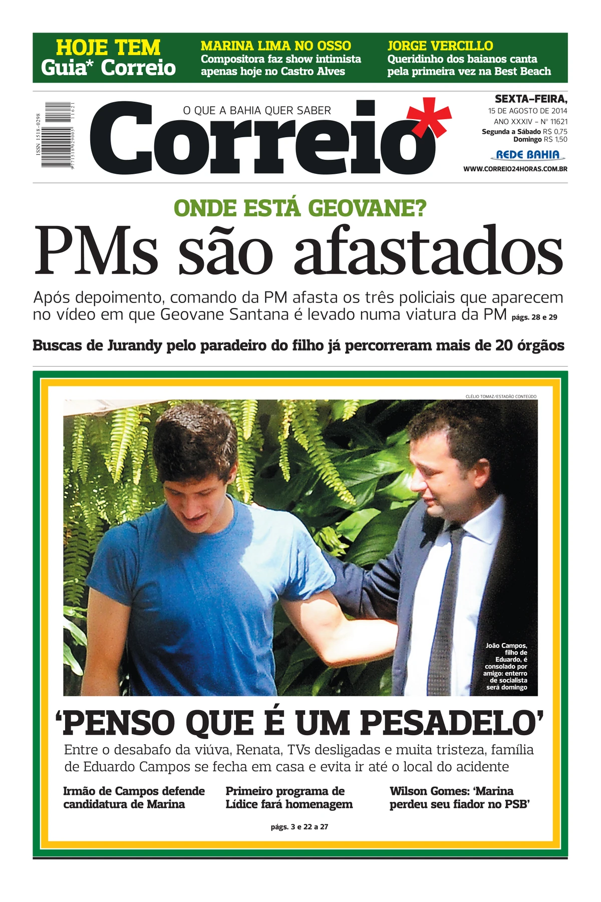 Caso Geovane: PMs serão julgados em abril de 2026, quase 12 anos após o crime por Arquivo Correio