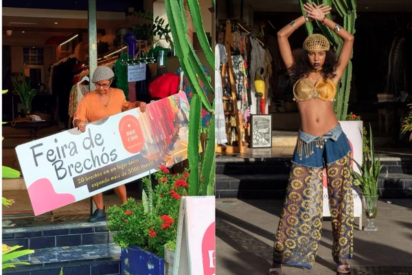 Collab de brechós realiza evento com mais de 3 mil itens