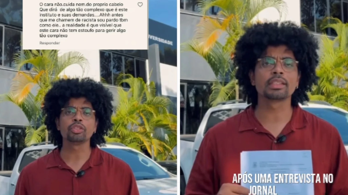 Diretor do Ipac foi vítima de racismo nas redes sociais