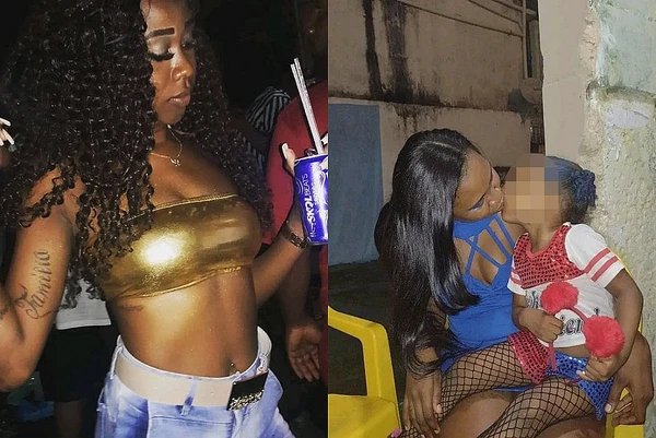 Rifeira Jaiane Costa dos Santos, de 22 anos, morta em Águas Claras, em junho de 2022 por Reprodução