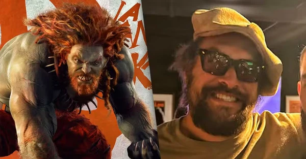 Jason Momoa como Blanka no filme 'Street Fighter' por Divulgação  