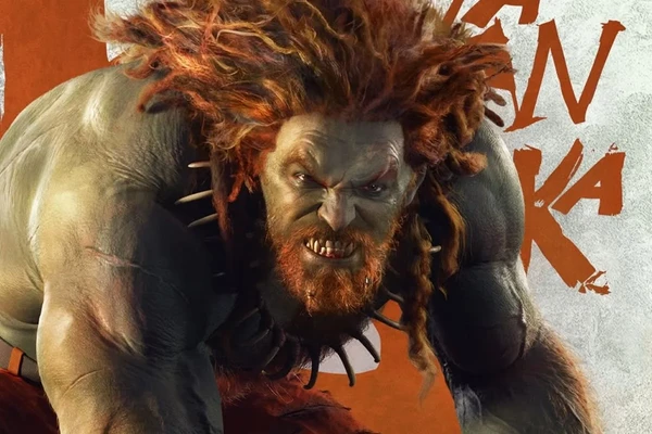 Jason Momoa como Blanka no filme 'Street Fighter' por Divulgação  